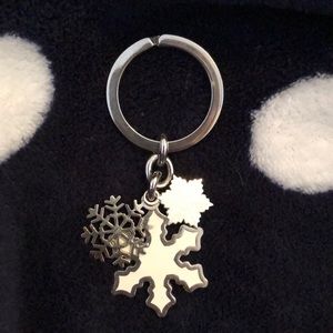 Snowflake Coach Keychain